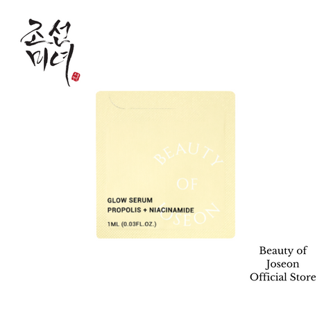 Tinh chất keo ong Beauty of Joseon Glow Serum Propolis + Niacinamide - Sample 1ML (2 gói) Chăm sóc da mặt hiệu quả, làm sáng và giảm mụn