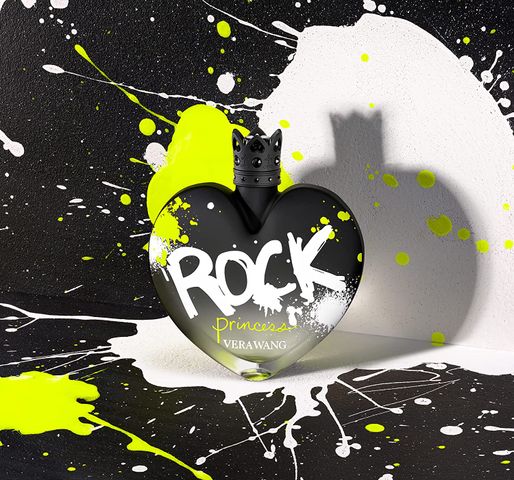 Nước hoa nữ Vera Wang Rock Princess Eau de Toilette 100ml - Hương thơm quyến rũ, thiết kế chai tim sang trọng, phong cách hiện đại và bí ẩn.