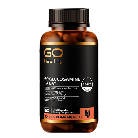Viên Uống Bổ Xương Khớp New Zealand GO Glucosamine 1500mg 60 Viên - Giảm Khô Khớp, Tăng Cường Linh Hoạt, Hỗ Trợ Vận Động