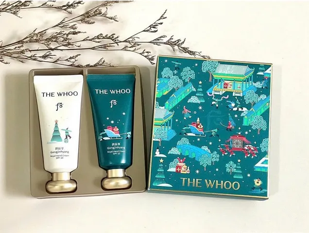 Set kem dưỡng da tay Whoo Royal Hand Cream Limited Edition 60ml x 2 266098