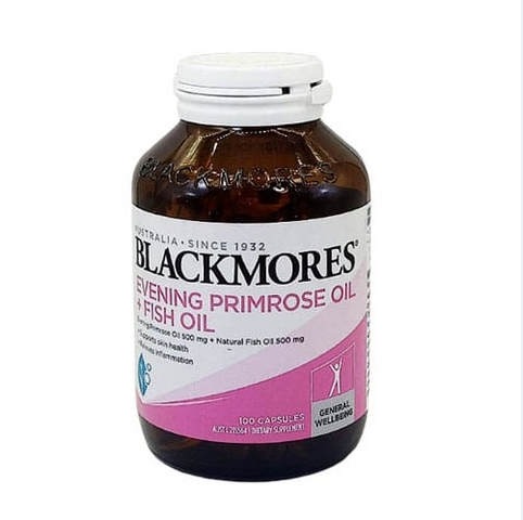 Viên uống Blackmores Evening Primrose Oil + Fish Oil 1000mg 100 viên của Úc