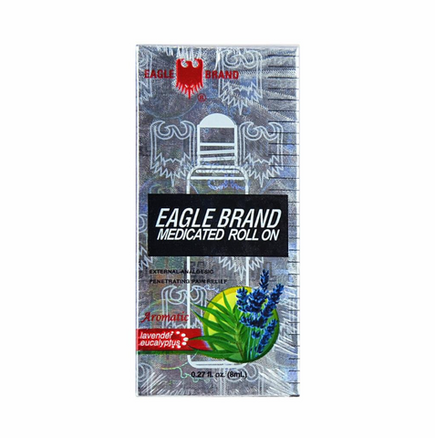 Dầu lăn Trắng Mỹ Eagle Brand 8ml - Dầu xoa bóp giảm đau và thư giãn hiệu quả, dễ mang theo, chiết xuất tự nhiên