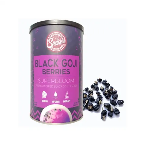 Hắc Kỷ Tử Mỹ Suncore Food - Hoa Quả Sấy Khô Black Goji Berries Hộp 454G Dinh Dưỡng, Ngon Miệng, Siêu Thực Phẩm Khỏe Mạnh