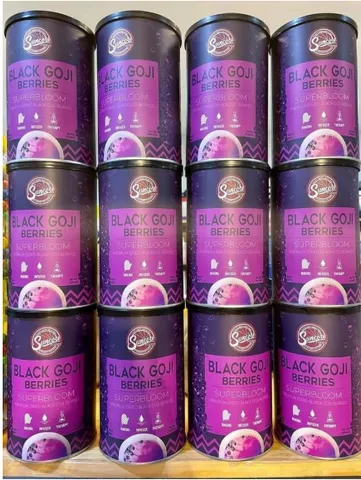 Hắc Kỷ Tử Mỹ Suncore Food - Hoa Quả Sấy Khô Black Goji Berries Hộp 454G Dinh Dưỡng, Ngon Miệng, Siêu Thực Phẩm Khỏe Mạnh