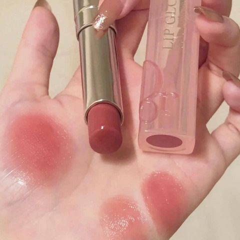 Son Dior 012 Addict Lip Glow Màu Rosewood - Son Môi Dưỡng Ẩm Tự Nhiên, Độ Bám Màu Xuất Sắc, Trẻ Trung, Sang Trọng, Unbox