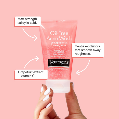 Sữa Rửa Mặt Neutrogena Oil-Free Acne Wash 198ml