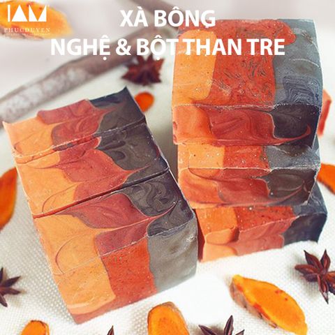 Xà Bông Nha Đam Hữu Cơ - Giảm Mụn Lưng, Mẩn Ngứa, Tẩy Tế Bào Chết 135g - Dưỡng Da Mềm Mịn, Khử Trùng Thảo Mộc