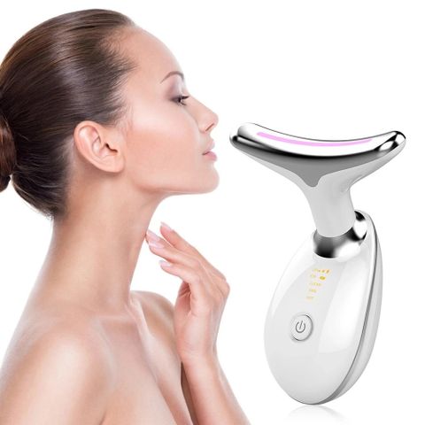 Máy massage nâng cơ mặt Nikio NK-126 - Công nghệ điện di EMS, rung nóng và ánh sáng IPL