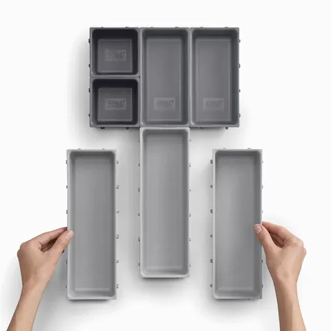 Khay Chia Ngăn Kéo Joseph Joseph Blox 7 Mảnh - Bộ Tổ Chức Đồ Dùng Nhà Bếp Chống Trượt, Phù Hợp Đựng Dao, Dĩa, Dụng Cụ Thủ Công