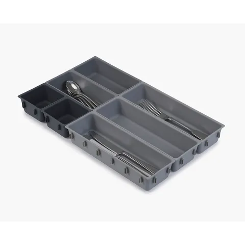 Khay Chia Ngăn Kéo Joseph Joseph Blox 7 Mảnh - Bộ Tổ Chức Đồ Dùng Nhà Bếp Chống Trượt, Phù Hợp Đựng Dao, Dĩa, Dụng Cụ Thủ Công