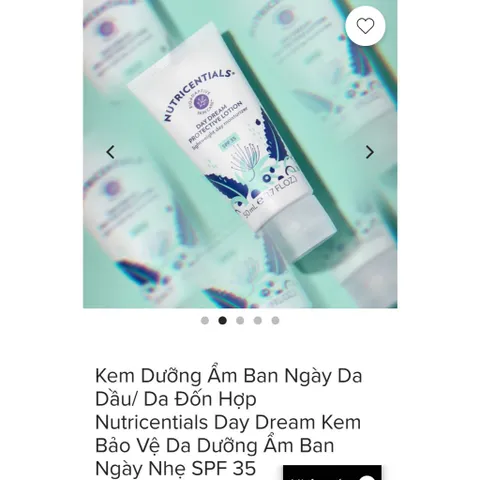 Kem dưỡng da ẩm Nutri 50ml - Chăm sóc da dầu và da khô, chống lão hóa, cung cấp độ ẩm hàng ngày