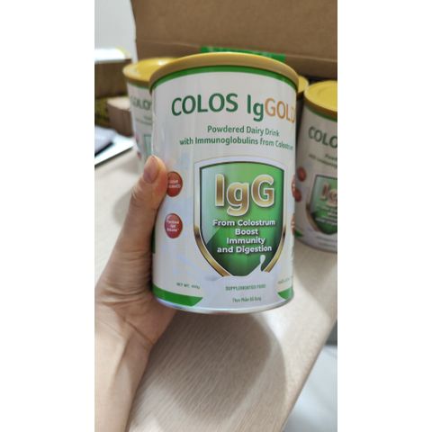 Sữa non Colos IgGold Nhập Khẩu New Zealand - Tăng Cường Miễn Dịch, 450gr/hộp, Bột Sữa Dinh Dưỡng Cho Trẻ Em