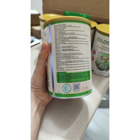 Sữa non Colos IgGold Nhập Khẩu New Zealand - Tăng Cường Miễn Dịch, 450gr/hộp, Bột Sữa Dinh Dưỡng Cho Trẻ Em