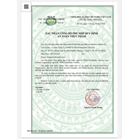 Bộ Thực phẩm bổ sung Trimshake ageLOC TR90® - Giúp giảm cân, bổ sung protein và vitamin, 15 gói, hương vị tự nhiên, dễ sử dụng.