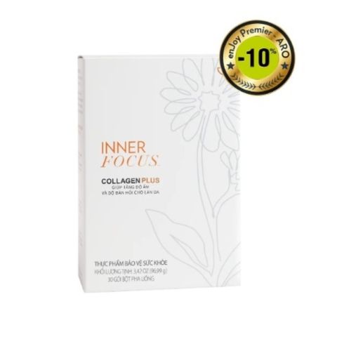 Collagen Plus 30 Gói - Hỗ Trợ Dưỡng Da, Tăng Độ Ẩm, Giảm Nhăn Da - Thức Uống Làm Đẹp Da Chống Oxy Hóa