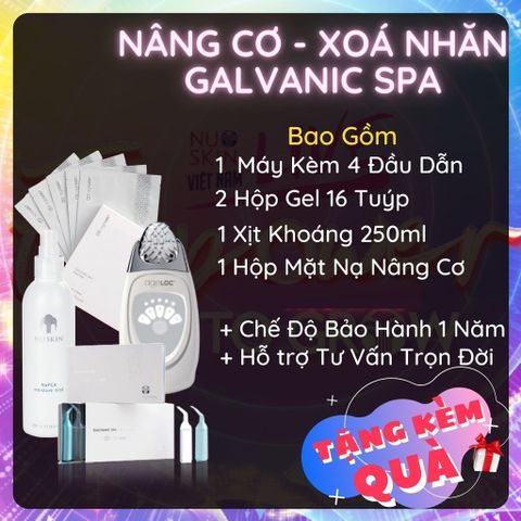Máy Nâng Cơ Xóa Nhăn Chống Lão Hóa ageLOC Galvanic Spa - Thiết Bị Làm Đẹp Mỹ Giúp Trẻ Hóa Da Mặt, Giảm Nếp Nhăn, Điều Trị Nám Tàn Nhang