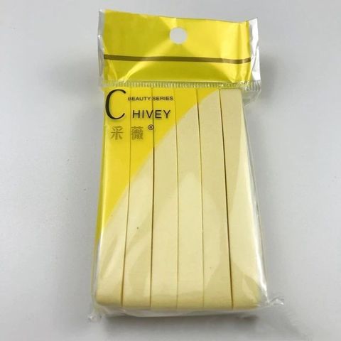 Gói 12 Thanh Mút Bọt Biển Rửa Mặt Chivey - Bông Nở Tự Nhiên Dịu Nhẹ Cho Da Nhạy Cảm, Tẩy Tế Bào Chết, Tiện Dụng Du Lịch
