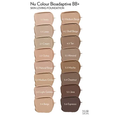 Kem nền yêu thích da Nu Colour® Bioadaptive BB+ Ivory 1.1