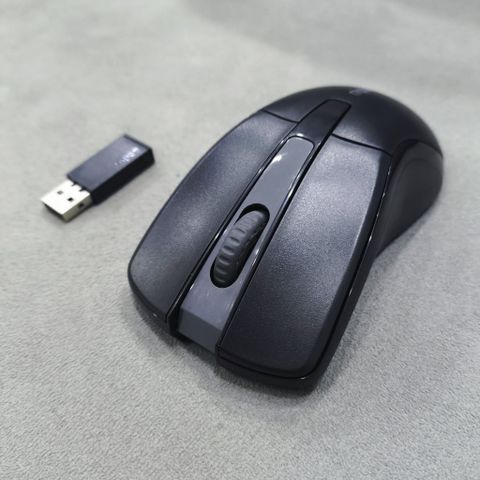 Chuột máy tính không dây Rapoo 1010 - Thiết kế nhỏ gọn, độ phân giải 1000DPI, tuổi thọ pin 6 tháng - Phụ kiện văn phòng tiện lợi