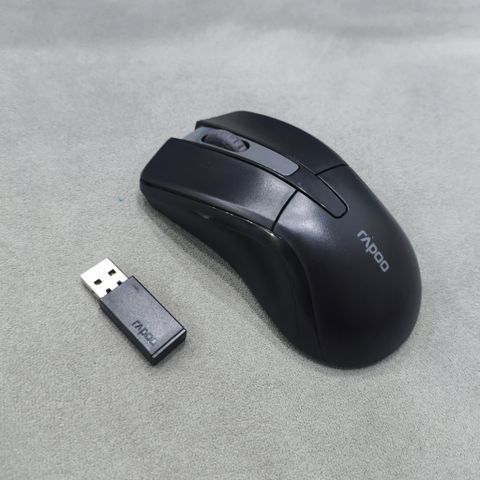 Chuột máy tính không dây Rapoo 1010 - Thiết kế nhỏ gọn, độ phân giải 1000DPI, tuổi thọ pin 6 tháng - Phụ kiện văn phòng tiện lợi