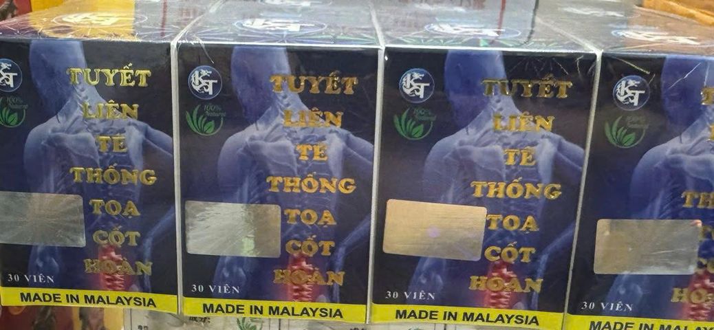 Tuyết Liên Tê Thống Tọa Cốt Hoàn Hỗ Trợ Giảm Đau Mỏi Xương Khớp