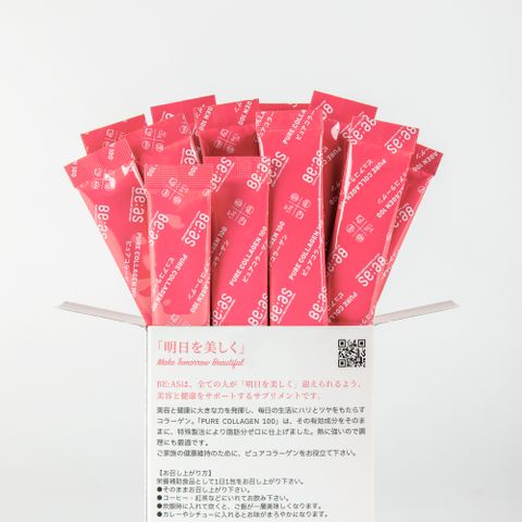 Thực phẩm bảo vệ sức khỏe PURE COLLAGEN 100 - Hỗ trợ cải thiện độ đàn hồi và ẩm cho da, 45g (1.5g x 30 gói)