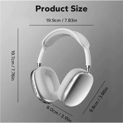 Tai Nghe Bluetooth P9 Chụp Tai Không Dây - Chất Lượng Âm Thanh Vòm 360° Lọc Âm Xuất Sắc Chơi Game và Nghe Nhạc