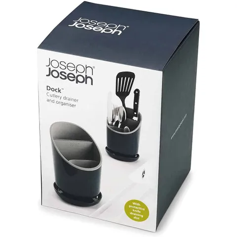 Hộp Đựng Dao Thìa Đĩa Joseph Joseph 85075 Dock - Dụng Cụ Nhà Bếp Cao Cấp, Tiện Lợi và Dễ Vệ Sinh