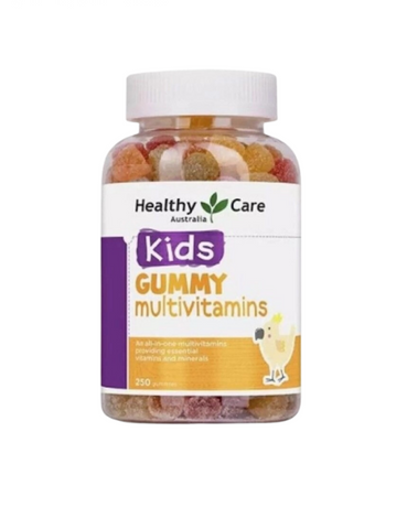 Kẹo Dẻo Gummy Multivitamin Healthy Care 250 Viên - Bổ Sung Vitamin Cho Trẻ Nhỏ, Hương Vị Ngon & Hấp Dẫn, Thiết Kế Dễ Dàng Sử Dụng