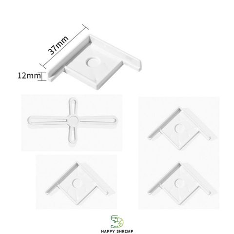 Bộ Chân Đỡ Bể Kính Để Bàn - Bộ 5 Miếng Bọc Góc Chân An Toàn, Dễ Dàng Sử Dụng Cho Hồ Cá Thú Cưng
