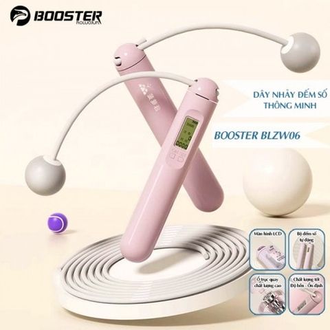 Dây Nhảy Điện Tử Thể Dục Giảm Cân Tự Động - Dây Nhảy Đếm Số Vòng Thông Minh Booster BLZW06, Luyện Tập Nhanh Chóng Tại Nhà