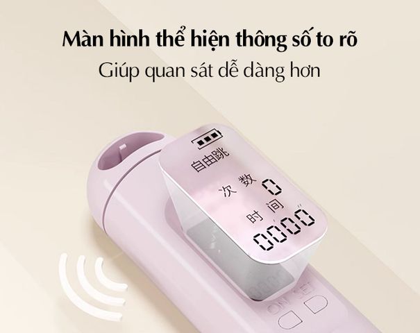 Dây Nhảy Điện Tử Thể Dục Giảm Cân Tự Động - Dây Nhảy Đếm Số Vòng Thông Minh Booster BLZW06, Luyện Tập Nhanh Chóng Tại Nhà