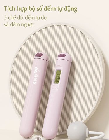 Dây Nhảy Điện Tử Thể Dục Giảm Cân Tự Động - Dây Nhảy Đếm Số Vòng Thông Minh Booster BLZW06, Luyện Tập Nhanh Chóng Tại Nhà