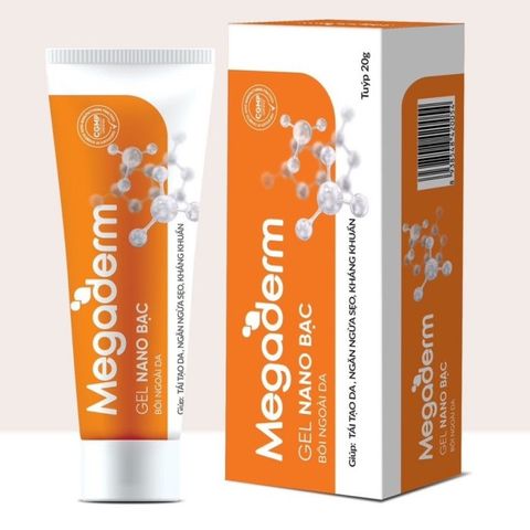 Kem Bôi Da Nano Bạc Megaderm - Giảm Ngứa, Hỗ Trợ Khang Khuẩn Da Cho Tất Cả Loại Da - 20g