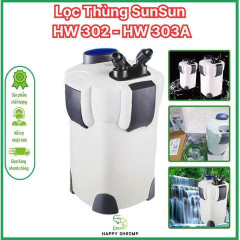 Lọc Thùng Chính Hãng SunSun HW 302 HW 303A | Lọc Thùng Dùng Bể Thủy Sinh | Lọc Thùng SunSun 271707