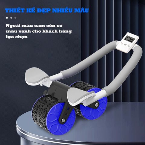 Con Lăn Tập Cơ Bụng Trợ Lực Plank Booster SL-005 - Thiết Kế Thông Minh, Chống Trượt, Tích Hợp Bộ Đếm Thời Gian, Dành Cho Tất Cả Người Tập