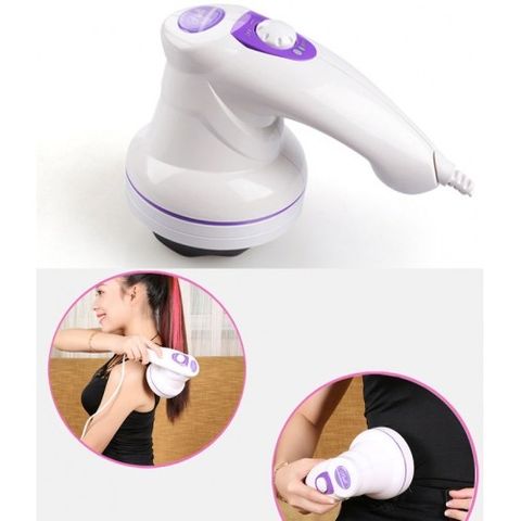 Máy massage bụng cầm tay 3 đầu Puli PL-602 - Giảm đau, làm đẹp da, thư giãn hiệu quả, công nghệ Hàn Quốc, quà tặng sức khỏe lý tưởng