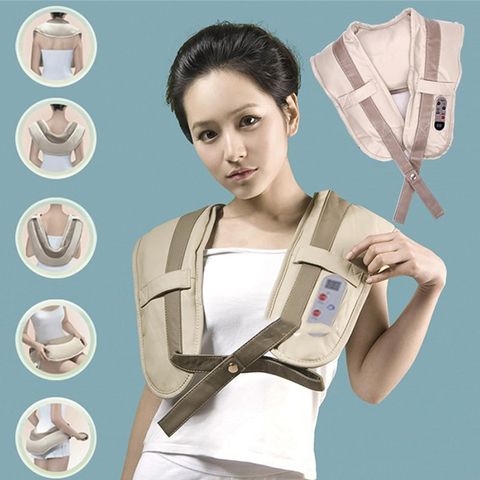 Máy Massage Đấm Bóp Lưng, Cổ Vai Gáy Hàn Quốc Puli Neck W-808 - Thiết Bị Hiện Đại Chất Lượng 2kg, Giảm Đau, Thư Giãn  hiệu quả