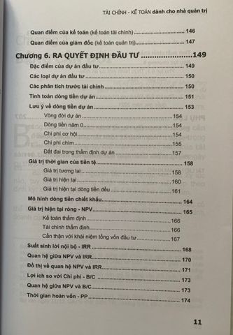 Tài Chính Kế Toán - Dành Cho Nhà Quản tri