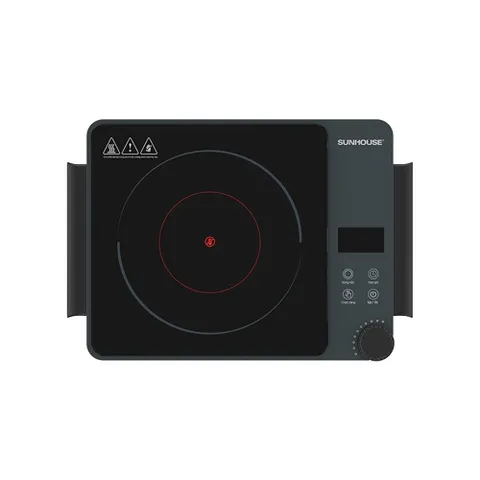Bếp hồng ngoại hai vòng nhiệt 2200W SUNHOUSE SHD6022