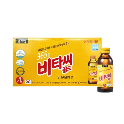 Nước tăng lực Vitamin C 365x - 10 chai