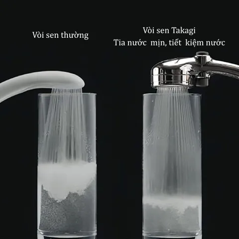 Bộ Vòi Sen Tắm Mạ WT Có Nút Dừng Takagi JSB122MAS - Tiết Kiệm Nước, Dòng Nước Êm Dịu Cho Da Nhạy Cảm, Thiết Kế Sang Trọng