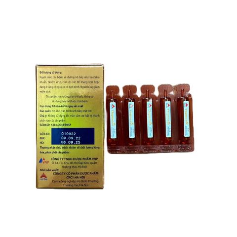 Thymosol Tăng Cường Miễn Dịch - Hỗ Trợ Sức Đề Khang Trong Ống 5ml (Hộp 20 Ống) - Giải Pháp Cho Trẻ Em và Người Lớn Kém Đề Kháng