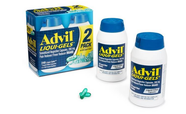 Viên Uống Giảm Đau Hạ Sốt Advil Liqui-Gels 120 viên - Hiệu Quả Nhanh Chóng với Ibuprofen, Giảm Đau và Hạ Sốt Tối Ưu