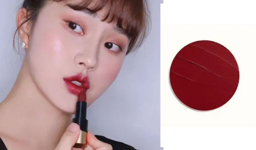 Son Hermes 85 Rouge A Levres Mat Matte Lipstick - Son Môi Đẹp Sang Trọng, Màu Rouge Mat Thời Thượng, Lâu Trôi, Dưỡng Ẩm Tốt.