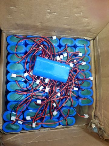 Pin Sạc 18650 7.4V 2500mAh Có Mạch Bảo Vệ - Phù Hợp Cho Loa Bluetooth, Đèn LED Mặt Trời, Micro Karaoke, Jack Cắm 2.54