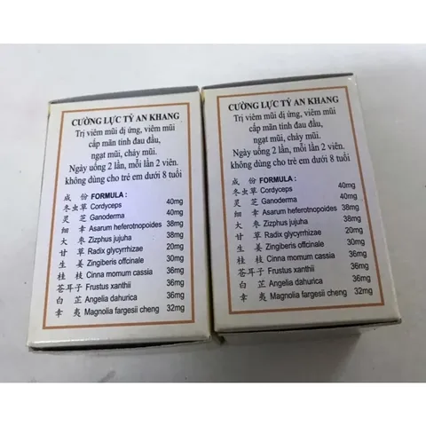 Cường Lực Tỷ An Khang - Hỗ Trợ Giảm Viêm Mũi Dị Ứng & Viêm Xoang, Hộp 30 Viên, Thực Phẩm Chức Năng Chính Hãng từ Malaysia