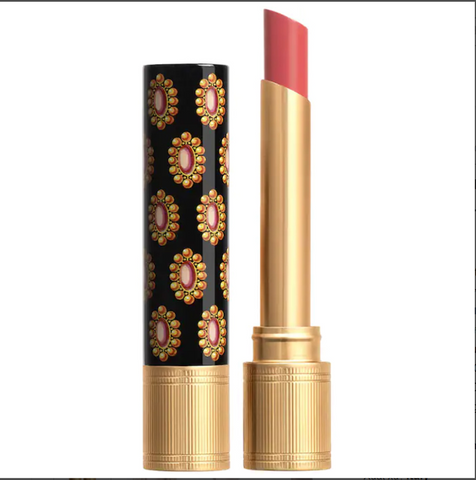 Son Gucci 215 Rouge De Beauté Brillant - Son Dưỡng Môi Độ Bóng, Siêu Mịn, Sang Trọng - Phù Hợp Với Mọi Làn Da