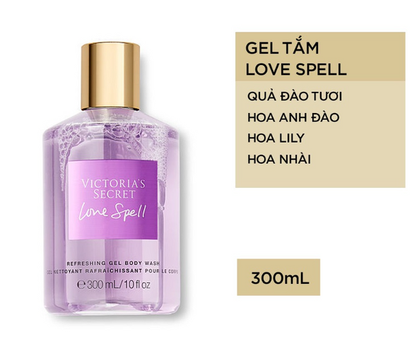 Sữa Tắm Victoria's Secret Refreshing - Love Spell - 300ml