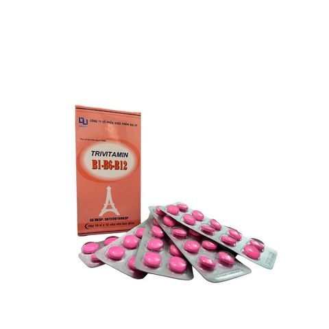 Trivitamin B1 - B6 - B12 Đại Uy - Bổ Sung Vitamin Giảm Mệt Mỏi, Hỗ Trợ Tiêu Hóa - Hộp 100 Viên Việt Nam